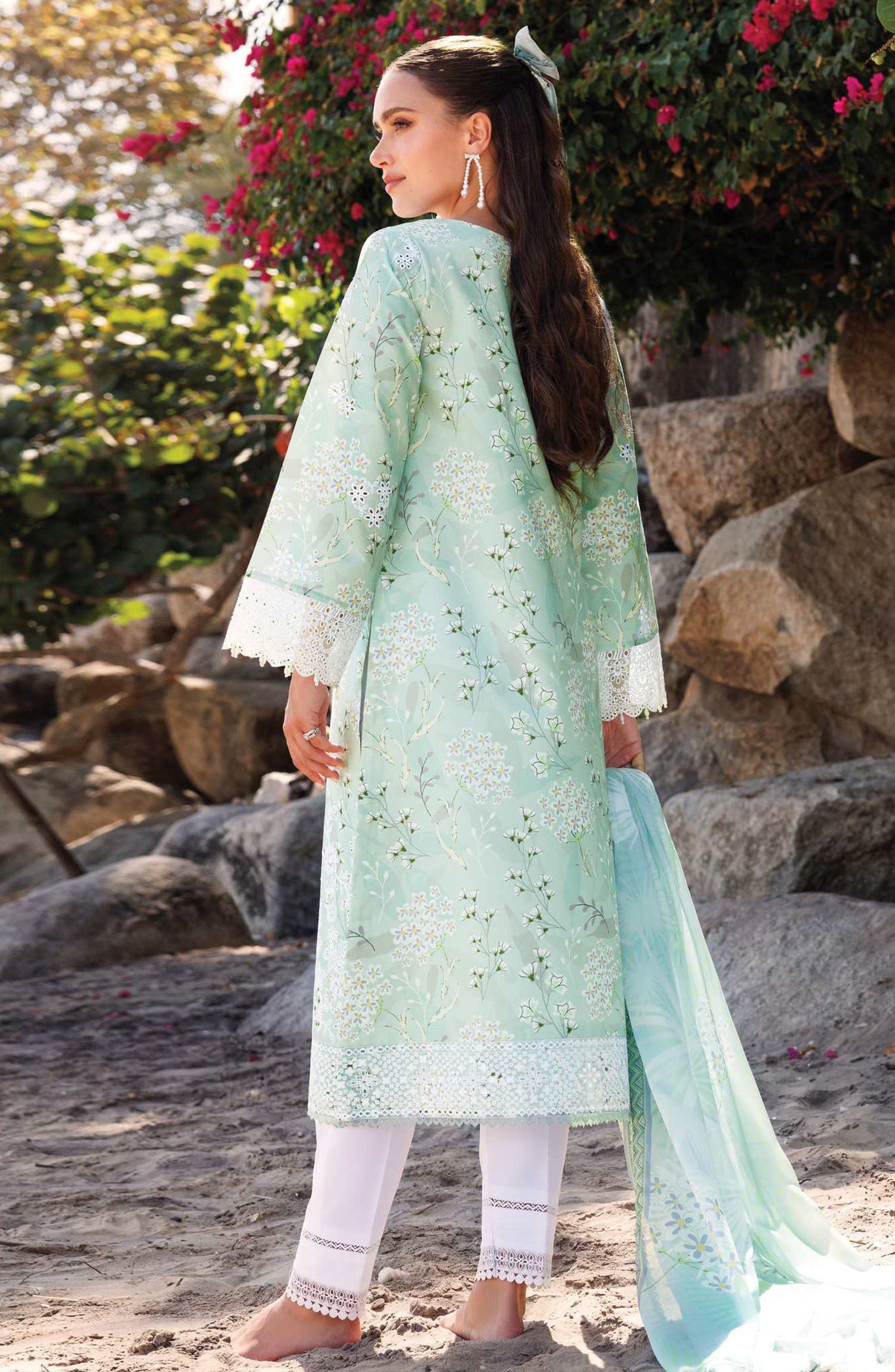 Aurea by Farasha - D-10 Tulip Glow- Summer Collection