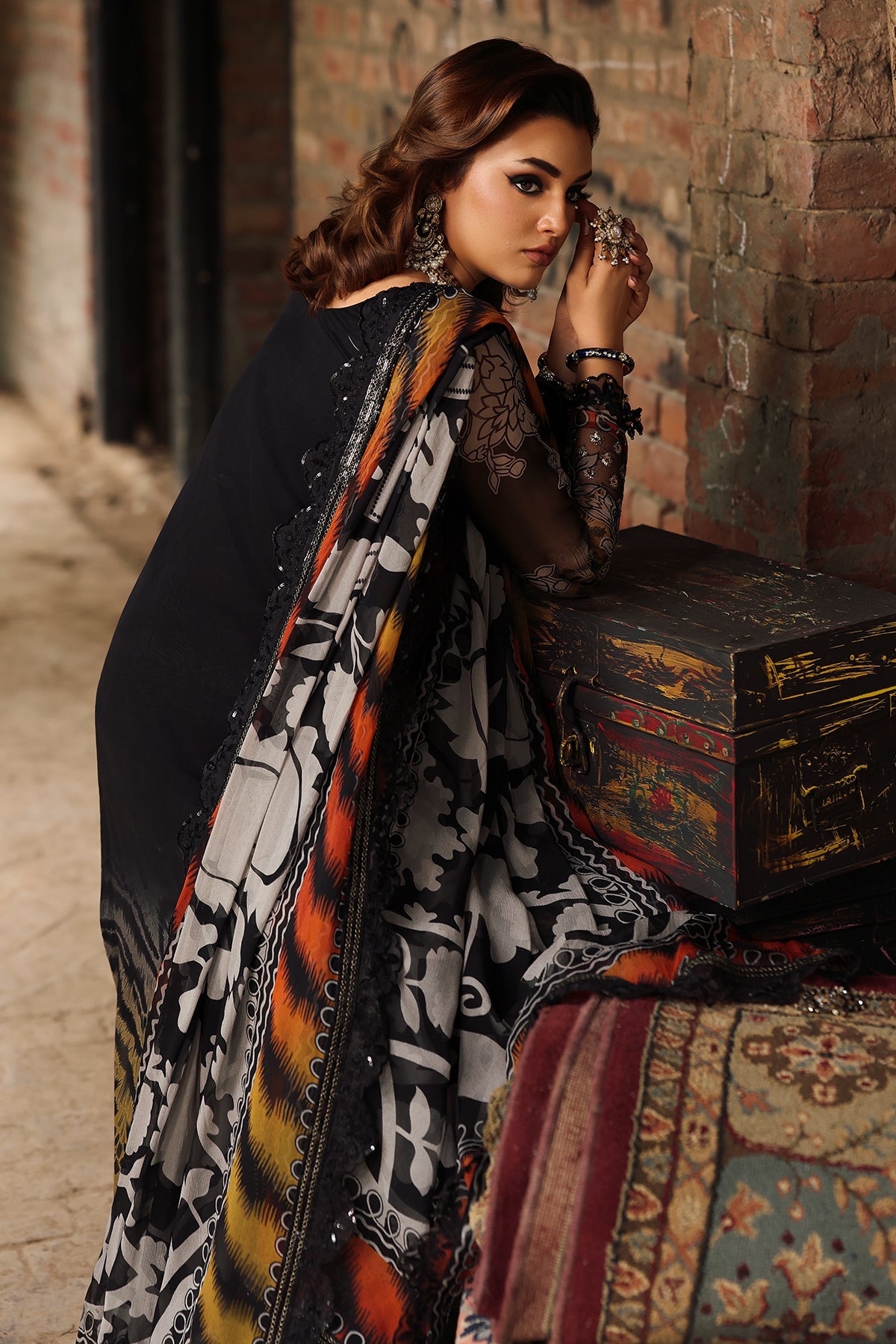 Charizma VSL25-36 Vasal Luxury Unstitched Chiffon 25'