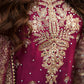 Haseens official Shocking Pink Ready to wear Chiffon Collection