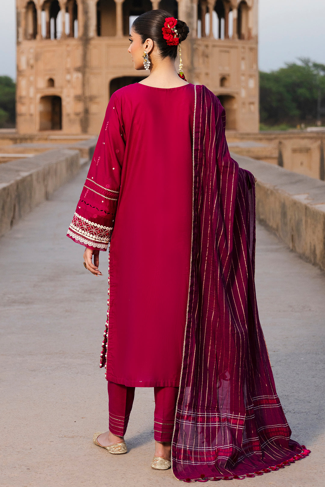 Zellbury WUS25E30824 Chikankari Collection 25'