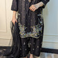 Amna Khurram Saima-Aug04 Black Ready to wear