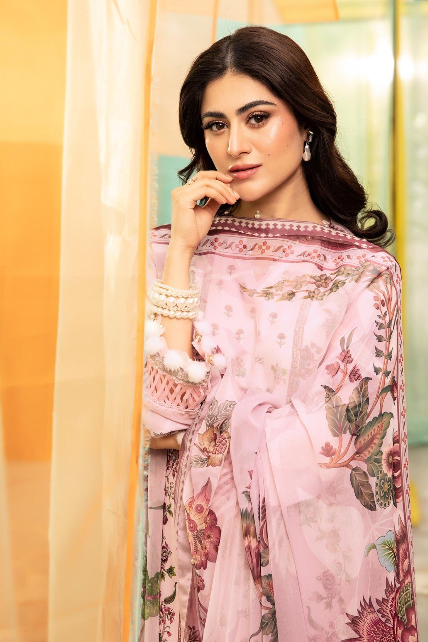 M.Basics By Maria B 05-B Lawn Vol-01 Collection