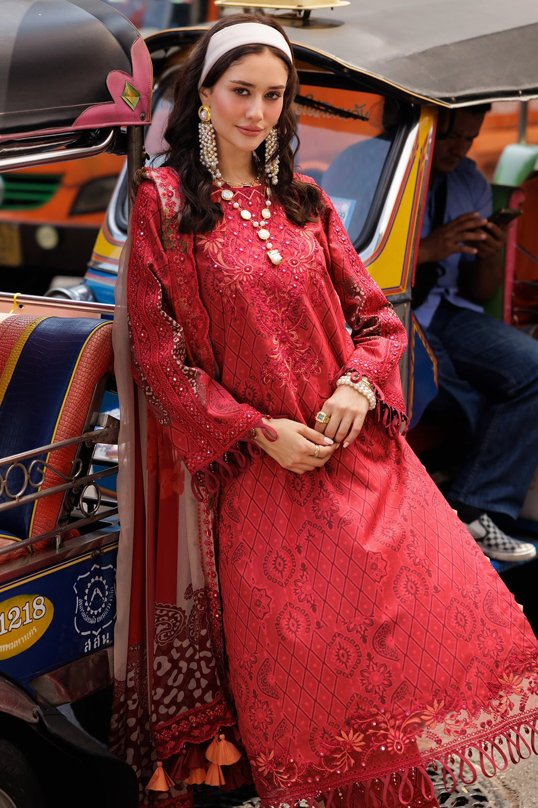 Charizma CRB5-13 Rang e Bahar Vol 2 3-PC Unstitched Embroidered Lawn Collection