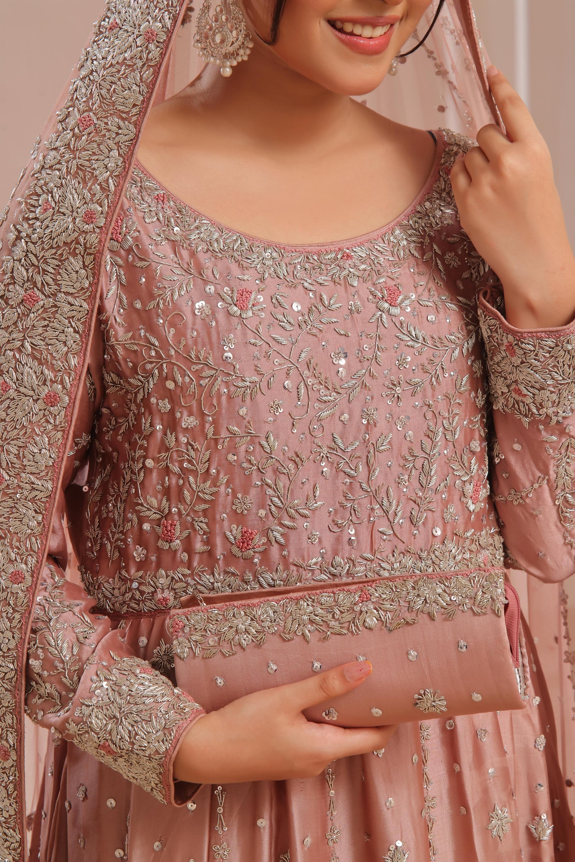 Amna Khurram D-7 Bridal Wear | Handwork Collection