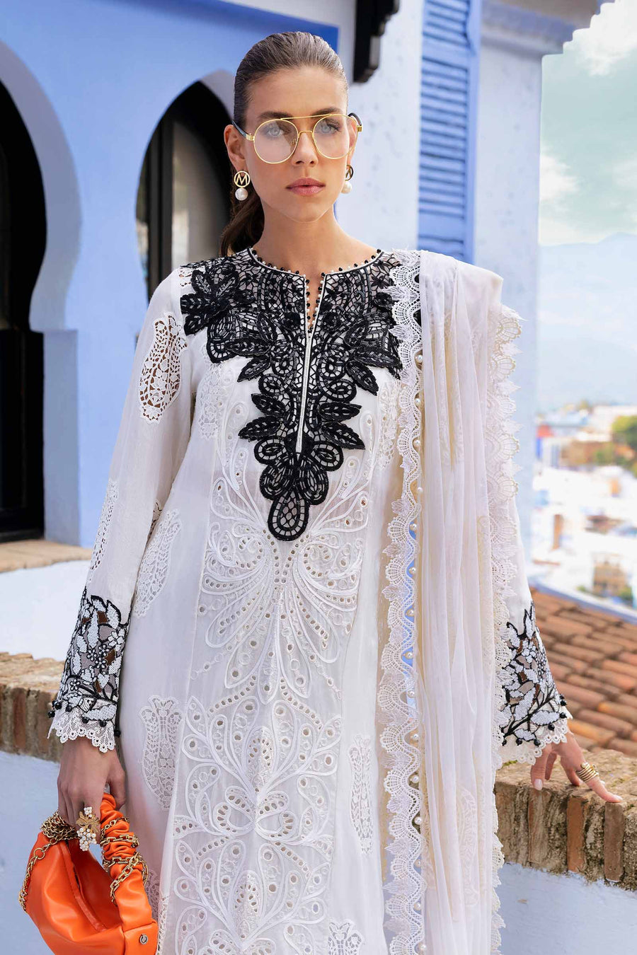 Maria B D-05A Voyage A Luxe Luxury Lawn 25