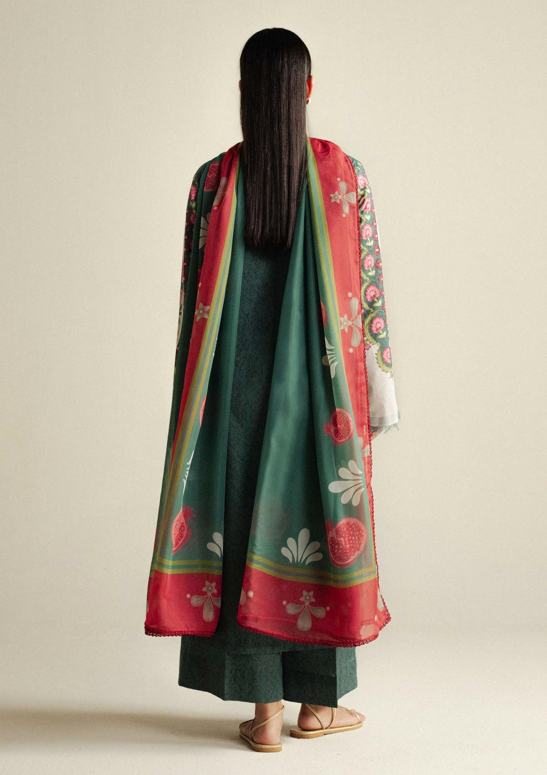 Coco by Zara shahjahan Sol D9A Drop-4 Unstitched 25'