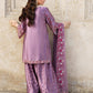 Haseens official Purple Ready to wear Chiffon Collection