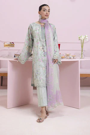 Qalamkar EM-05 (B) GRETA Qprints ii (Unstitched)