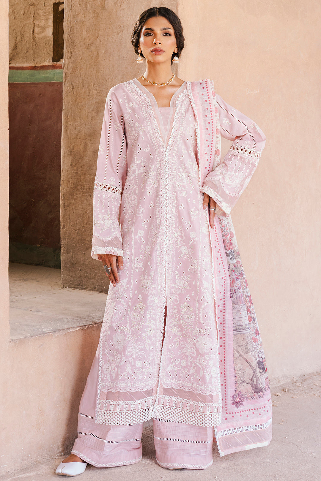 Zellbury WUS25E30836 Chikankari Collection 25'