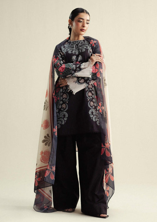 Coco by Zara shahjahan Sol D9B Drop-4 Unstitched 25'
