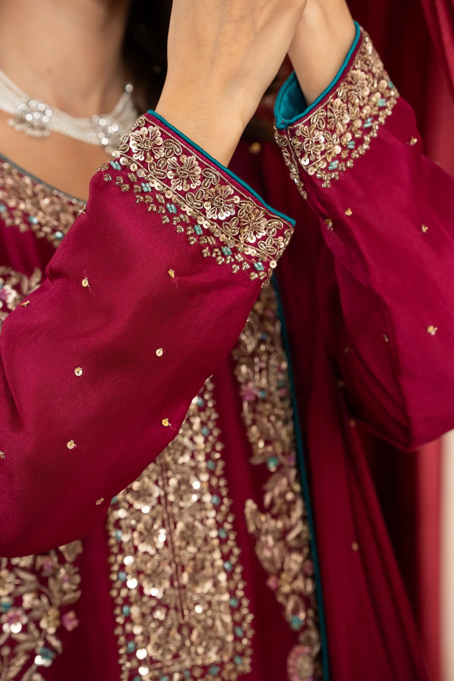 Amna Khurram D-03 Handmade Silk Collection 25