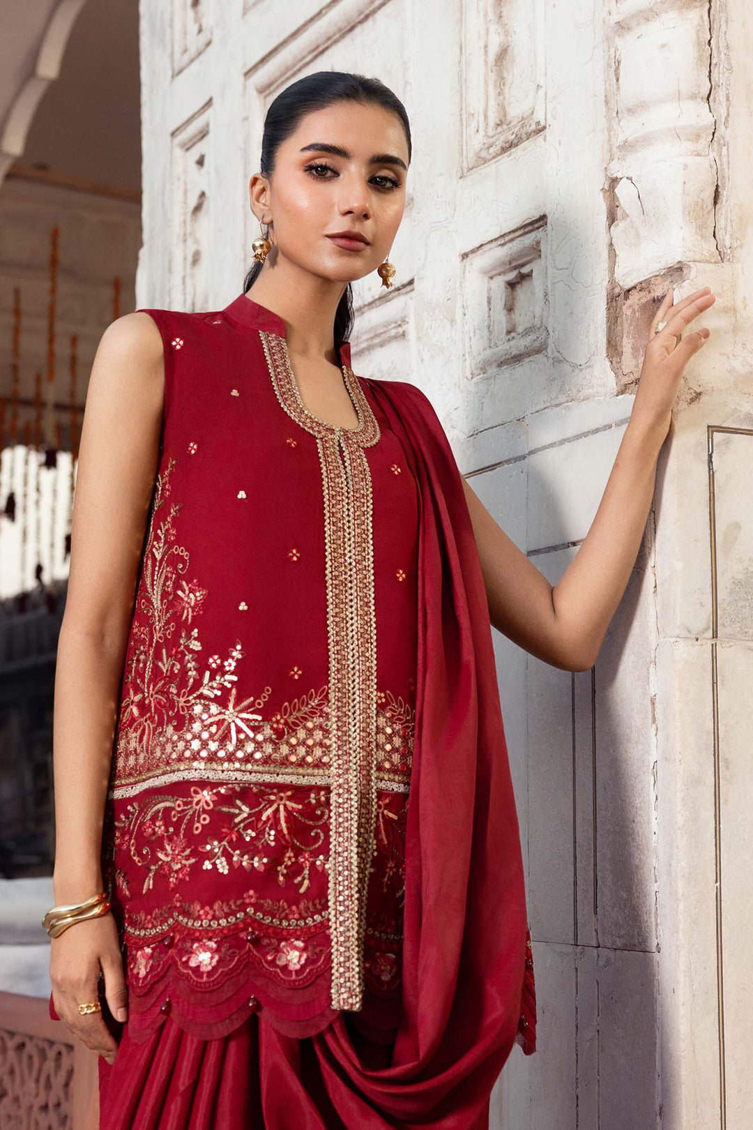 Maria b Mbasics D-08 3Pc Unstitched Festive Collection