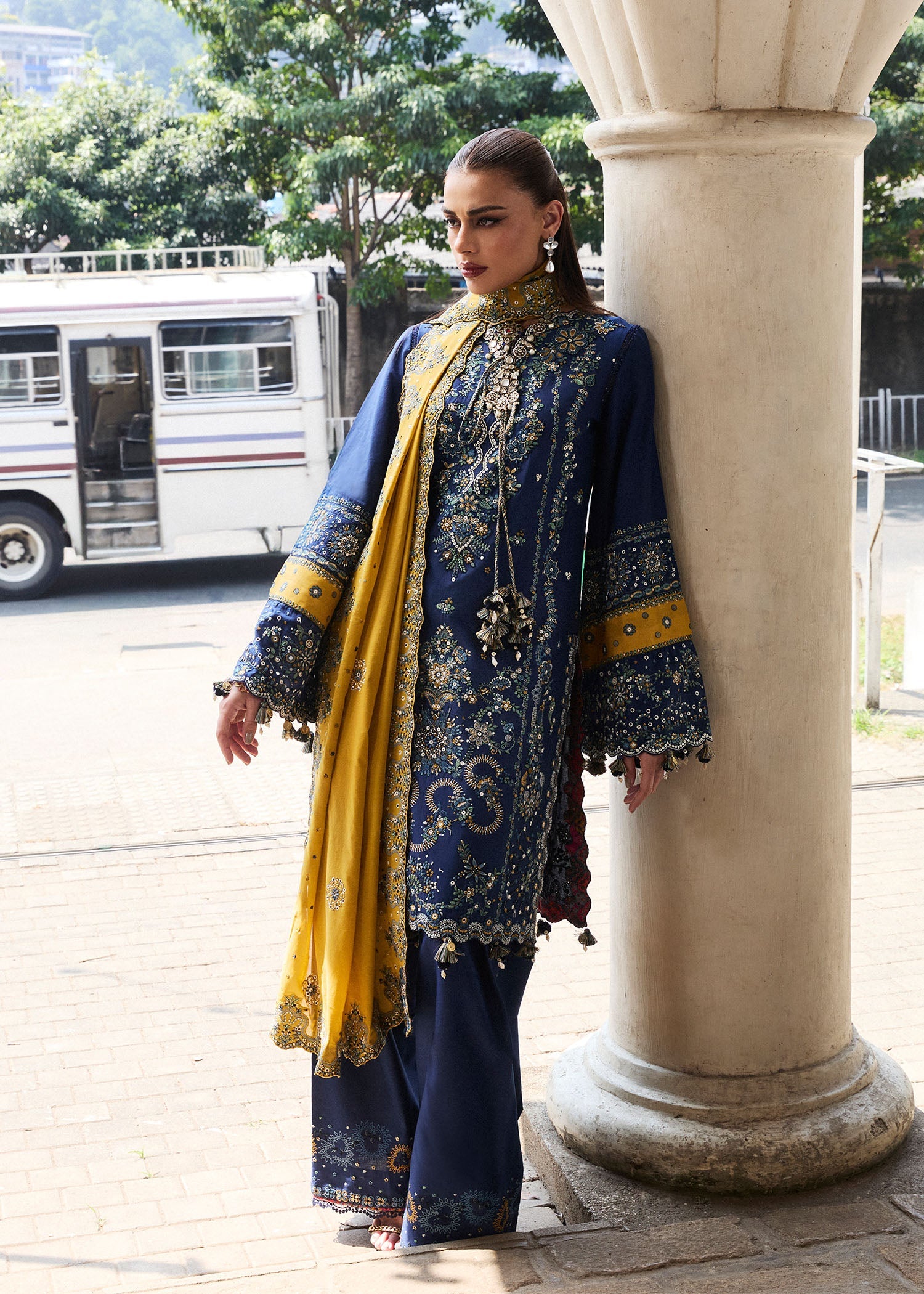 Hussain Rehar Riviera Luxury Lawn'25
