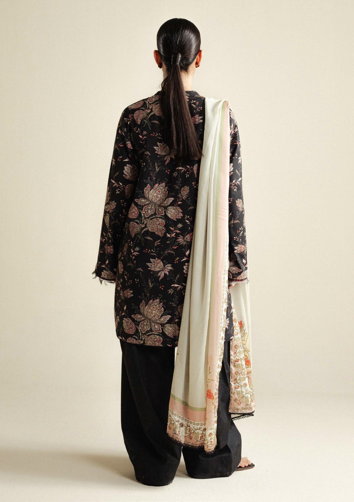 Coco by Zara shahjahan Daisy D8B Drop-4 Unstitched 25'