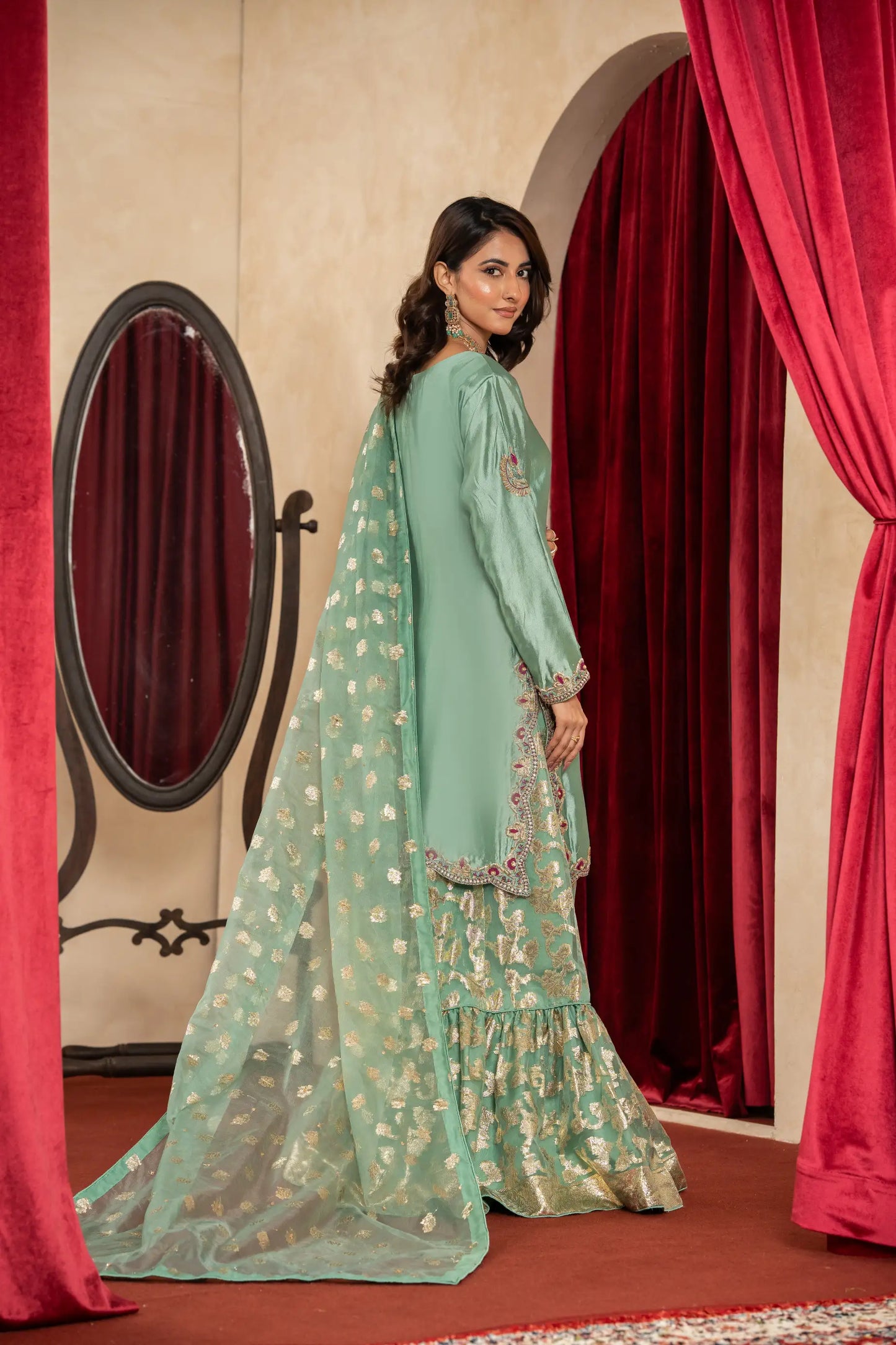 Amna Khurram D-07 Handmade Silk Collection 25