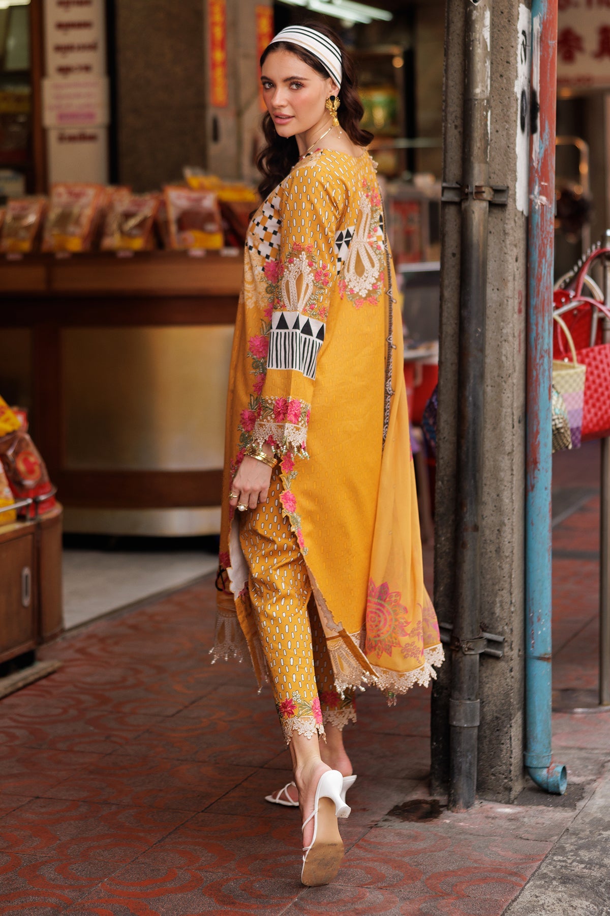 Charizma CRB5-15 Rang e Bahar Vol 2 3-PC Unstitched Embroidered Lawn Collection
