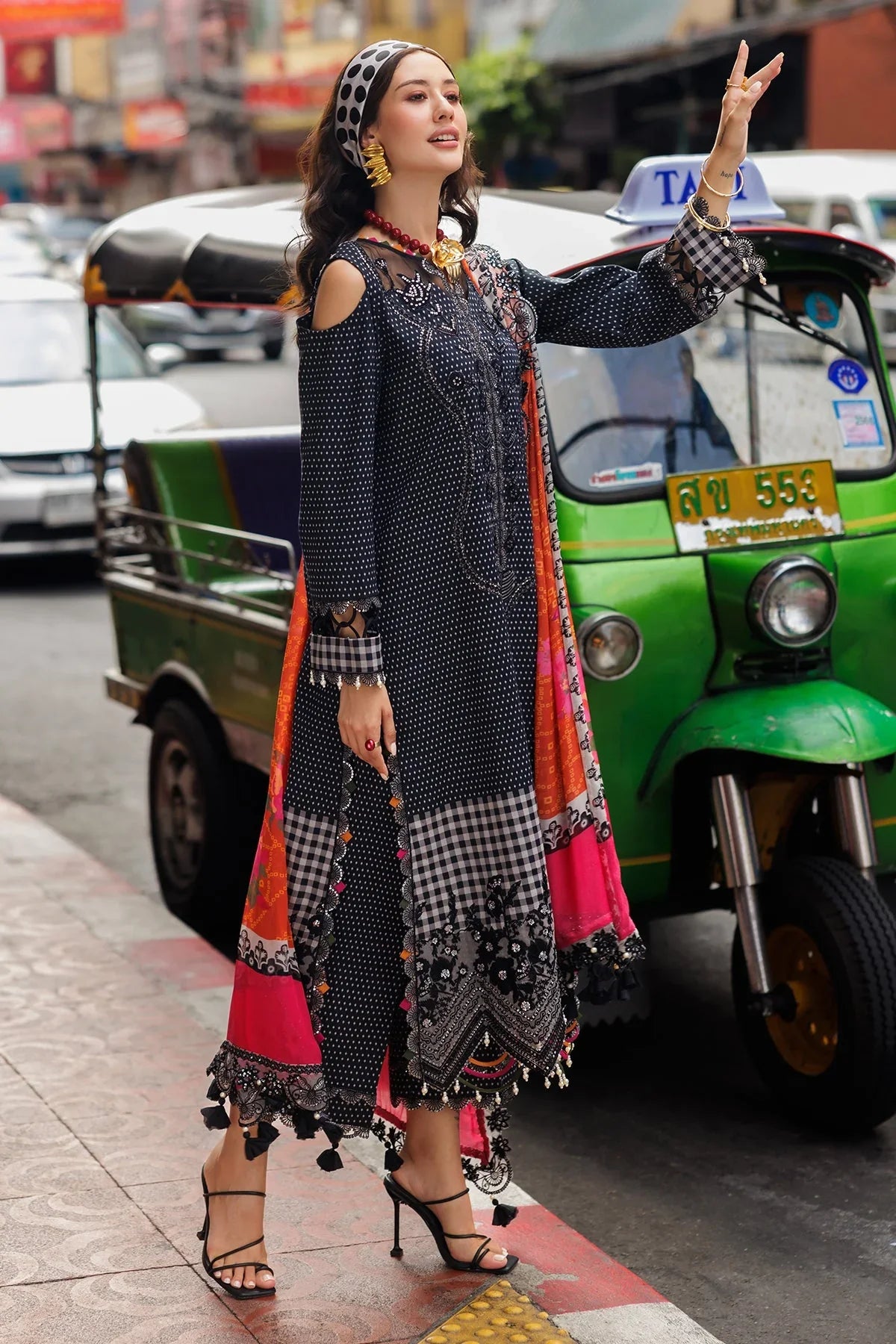 Charizma CRB5-19 Rang e Bahar Vol 2 3-PC Unstitched Embroidered Lawn Collection
