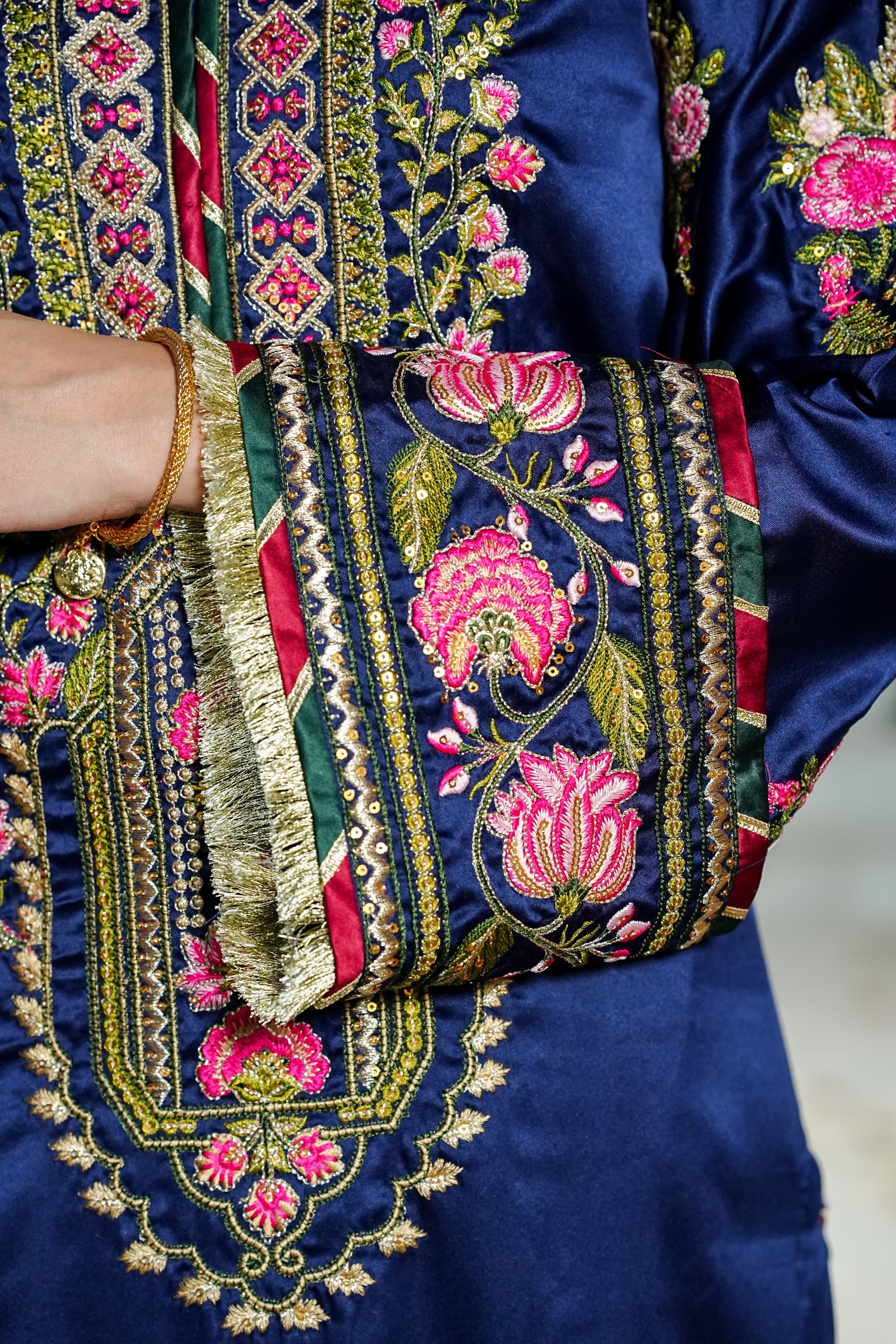Amna Khurram D-01 Ready to wear Silk Collection