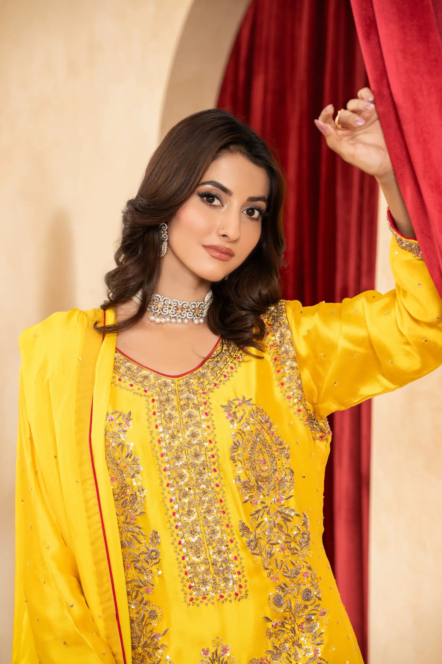 Amna Khurram D-02 Handmade Silk Collection 25