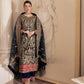 Haseens Official Amira Navy Blue Chiffon Collection