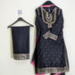 Amna Khurram SAIMA B AS SEP 04 Black Ready to wear Silk