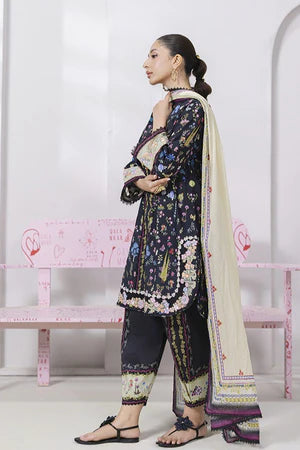 Qalamkar EM-09 (B) PAIGE Qprints ii (unstitched)