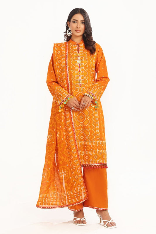 Gulahmed CL-52399 A 3 Piece Unstitched Printed Lawn Suit