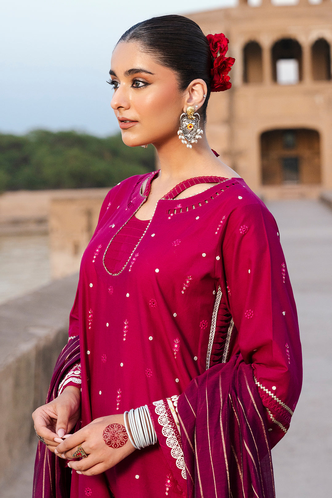 Zellbury WUS25E30824 Chikankari Collection 25'