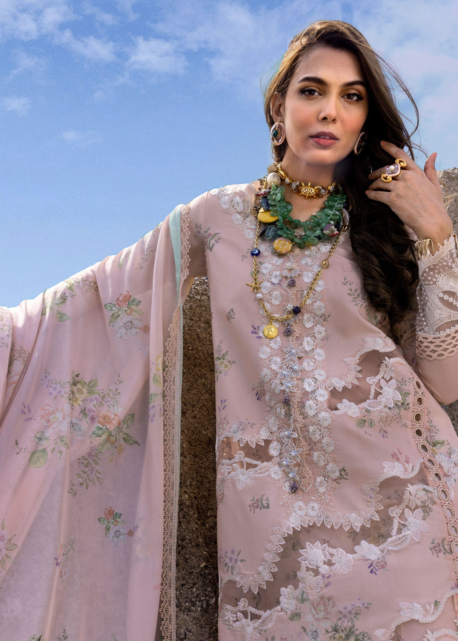 Saira Shakira SERENA-B Unstitched Lawn Festive 25