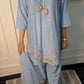 Amna Khurram Saima-Aug04 Sky-Blue Ready to wear