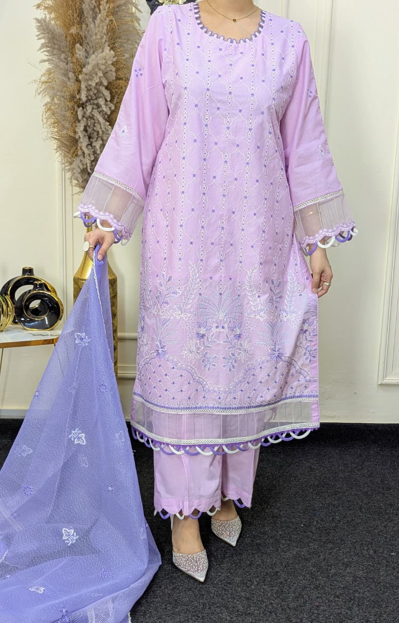 Zellbury WUC25E30082 Chikankari Ready to wear