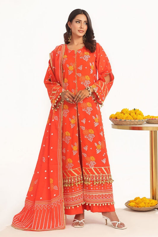Gulahmed CL-52177 B 3 Piece Unstitched Printed Lawn Suit
