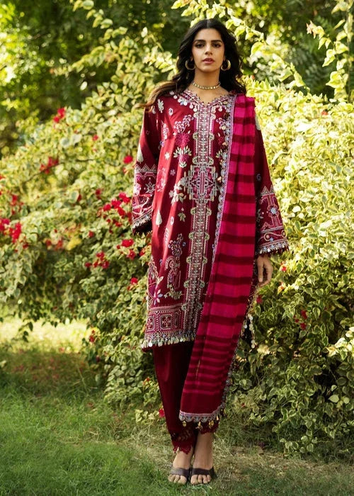 Sadaf Fawad Khan D05-B WISTERIA Siraa Embroidered Lawn Unstitched 3Pc Suit