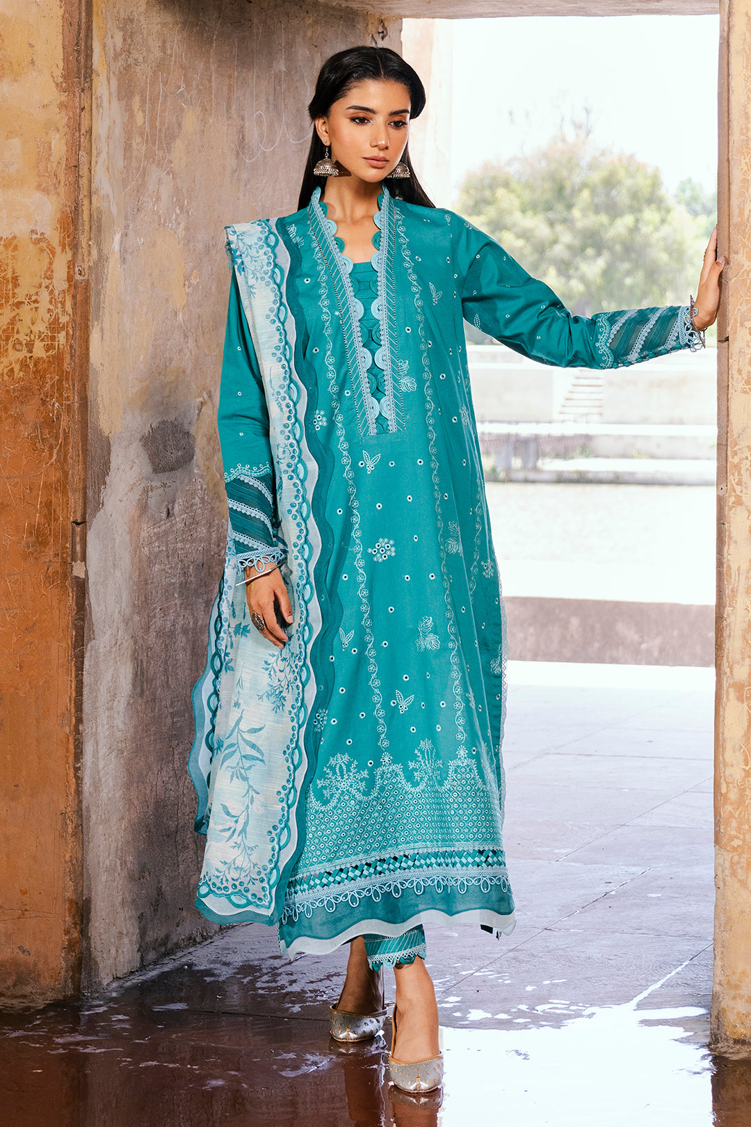 Zellbury WUS25E30823 Chikankari Collection 25'