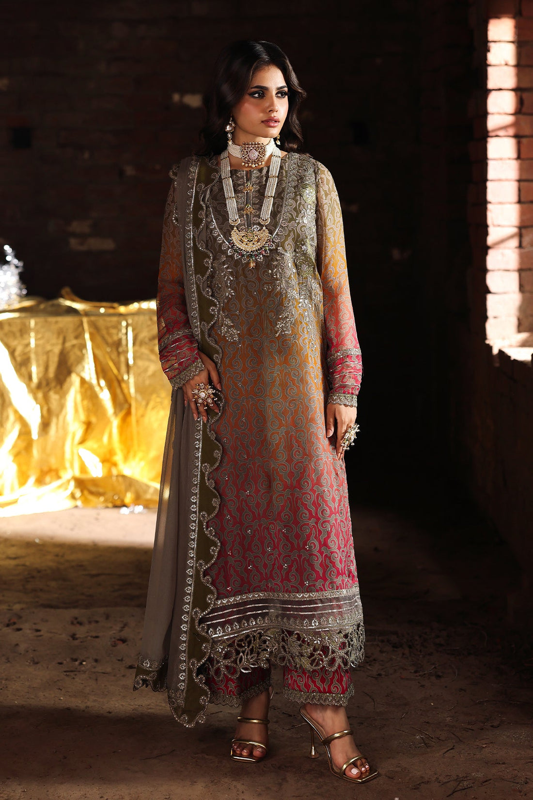 Charizma VSL25-37 Vasal Luxury Unstitched Chiffon 25'