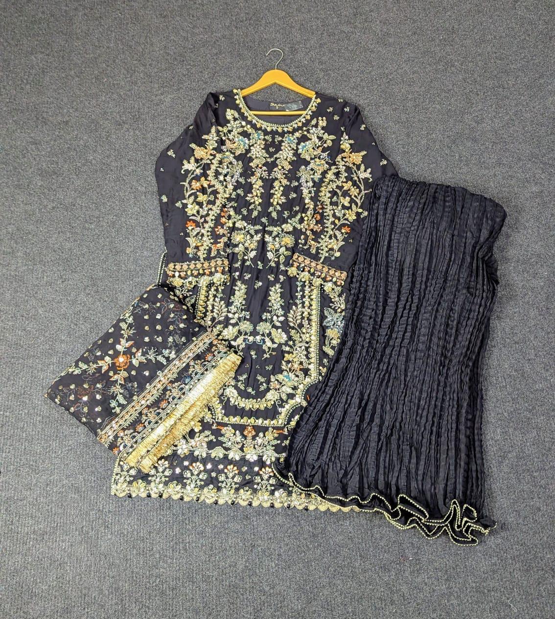 Sajni D-11 Black Festive Ready To Wear