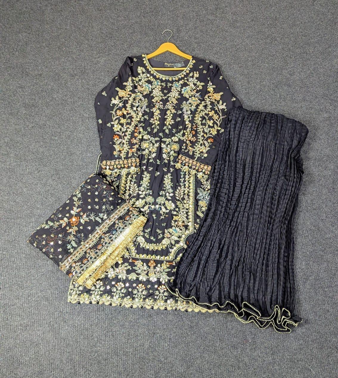 Sajni D-11 Black Festive Ready To Wear
