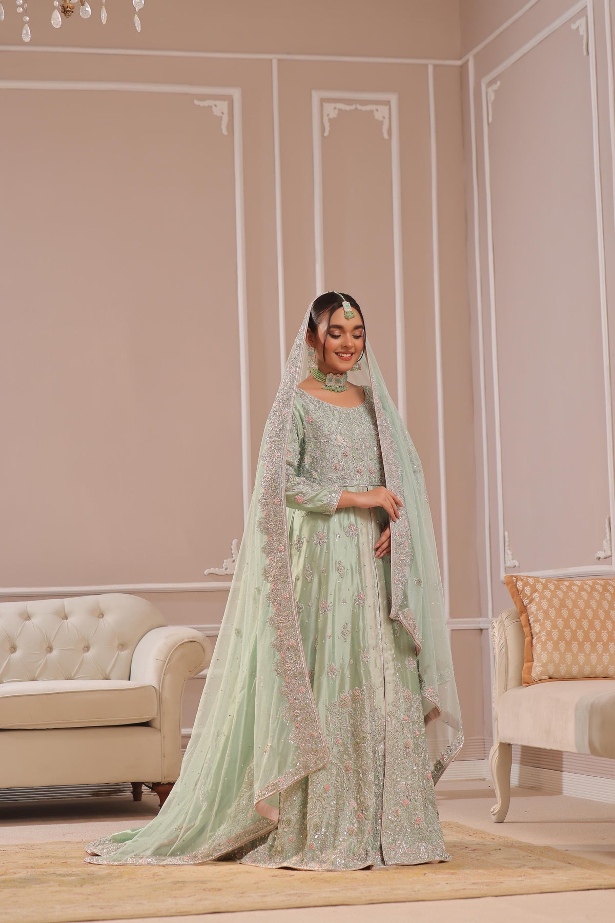 Amna Khurram D-2 Bridal Wear | Handwork Collection