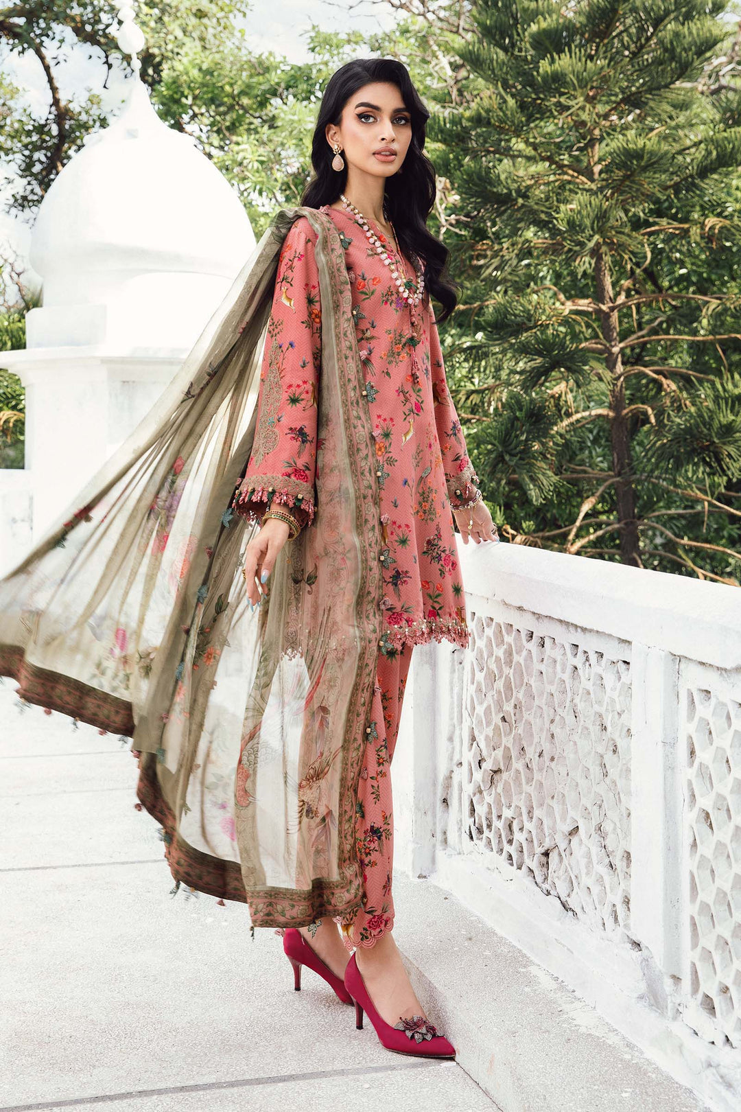 Maria b Mprint MPT-2707-A Unstitched Fall Edit 25'