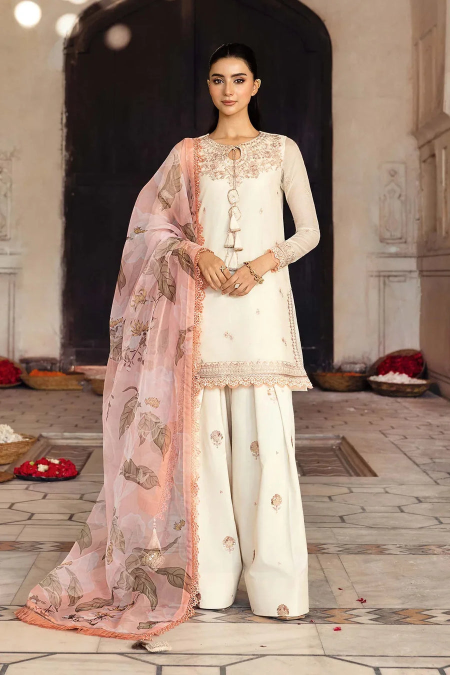 Maria b Mbasics D-05 3Pc Unstitched Festive Collection