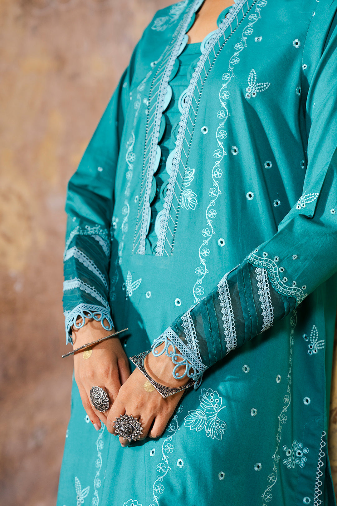 Zellbury WUS25E30823 Chikankari Collection 25'
