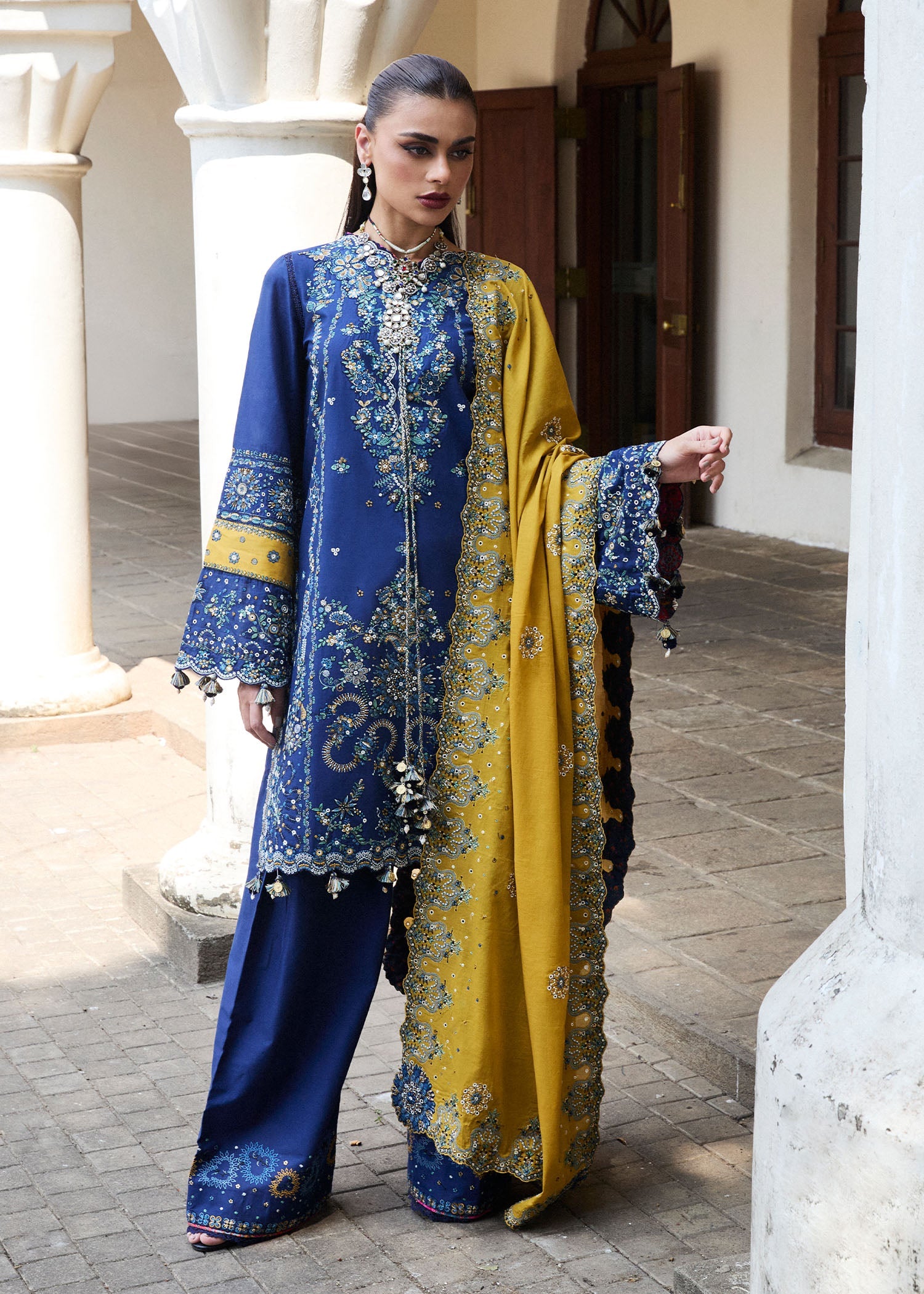 Hussain Rehar Riviera Luxury Lawn'25