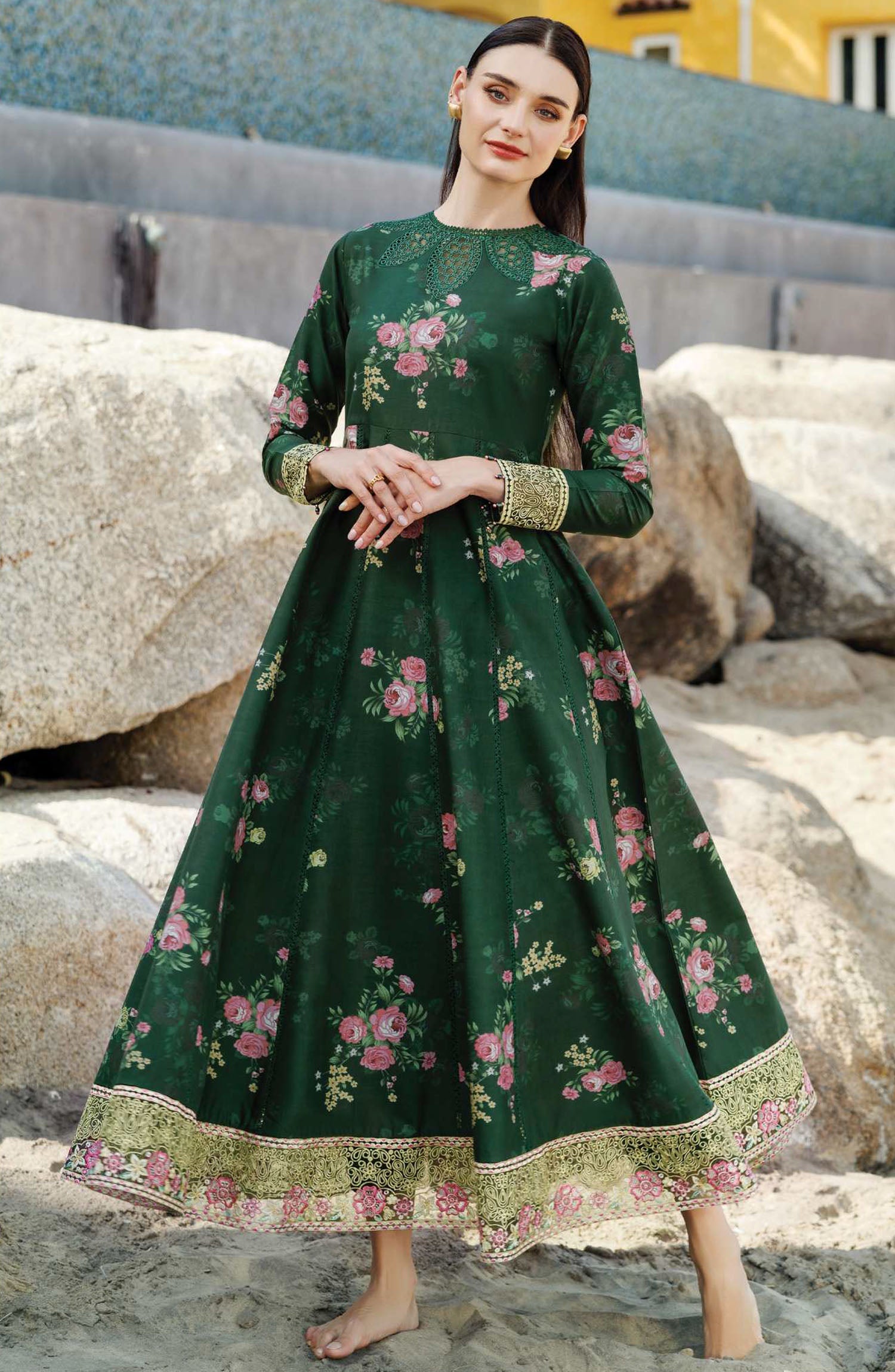 Aurea by Farasha - D-03 Mystic Pine - Summer Collection