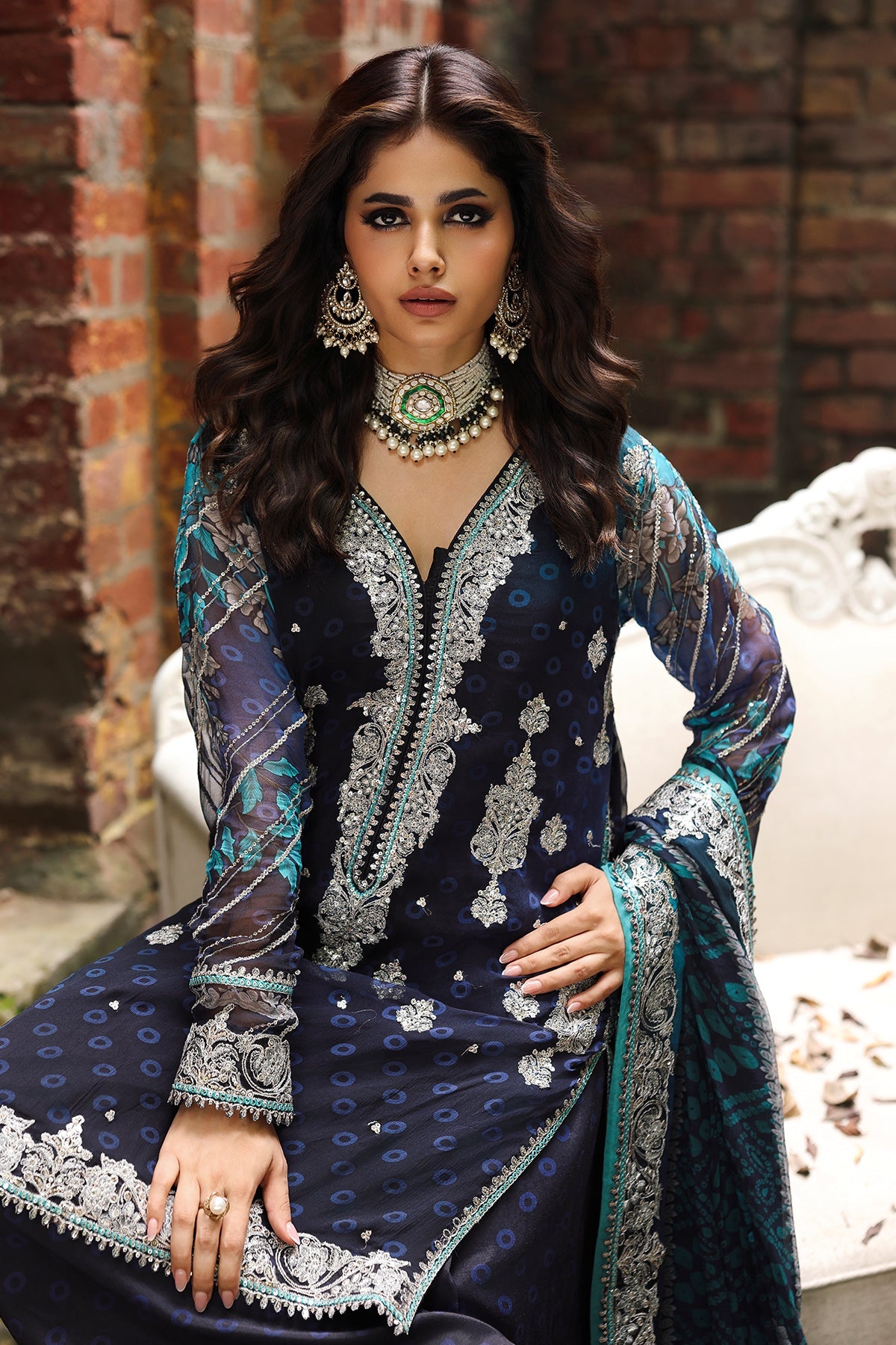 Charizma VSL25-32 Vasal Luxury Unstitched Chiffon 25'