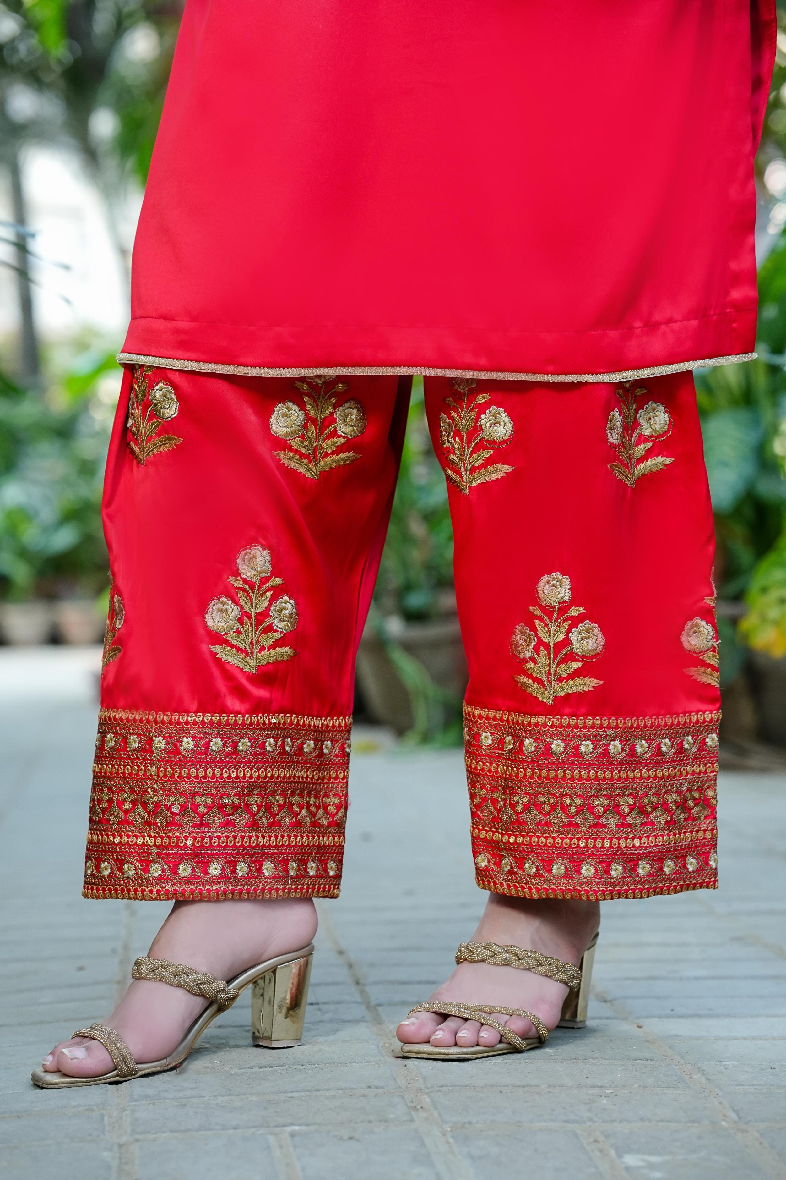 Amna Khurram D-03 Ready to wear Silk Collection