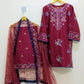 Amna Khurram Saima-Aug02 Red Ready to wear