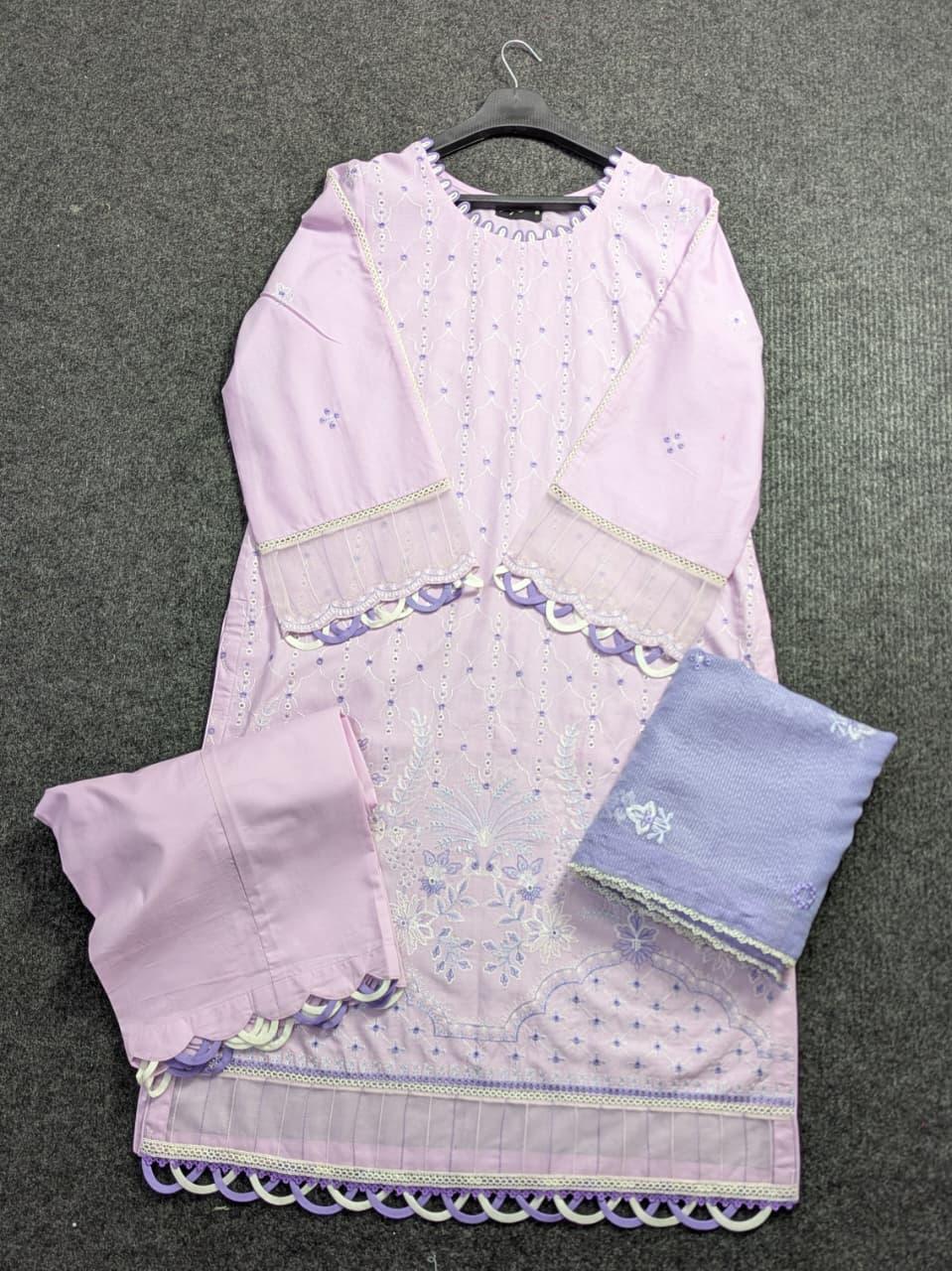 Zellbury WUC25E30082 Chikankari Ready to wear