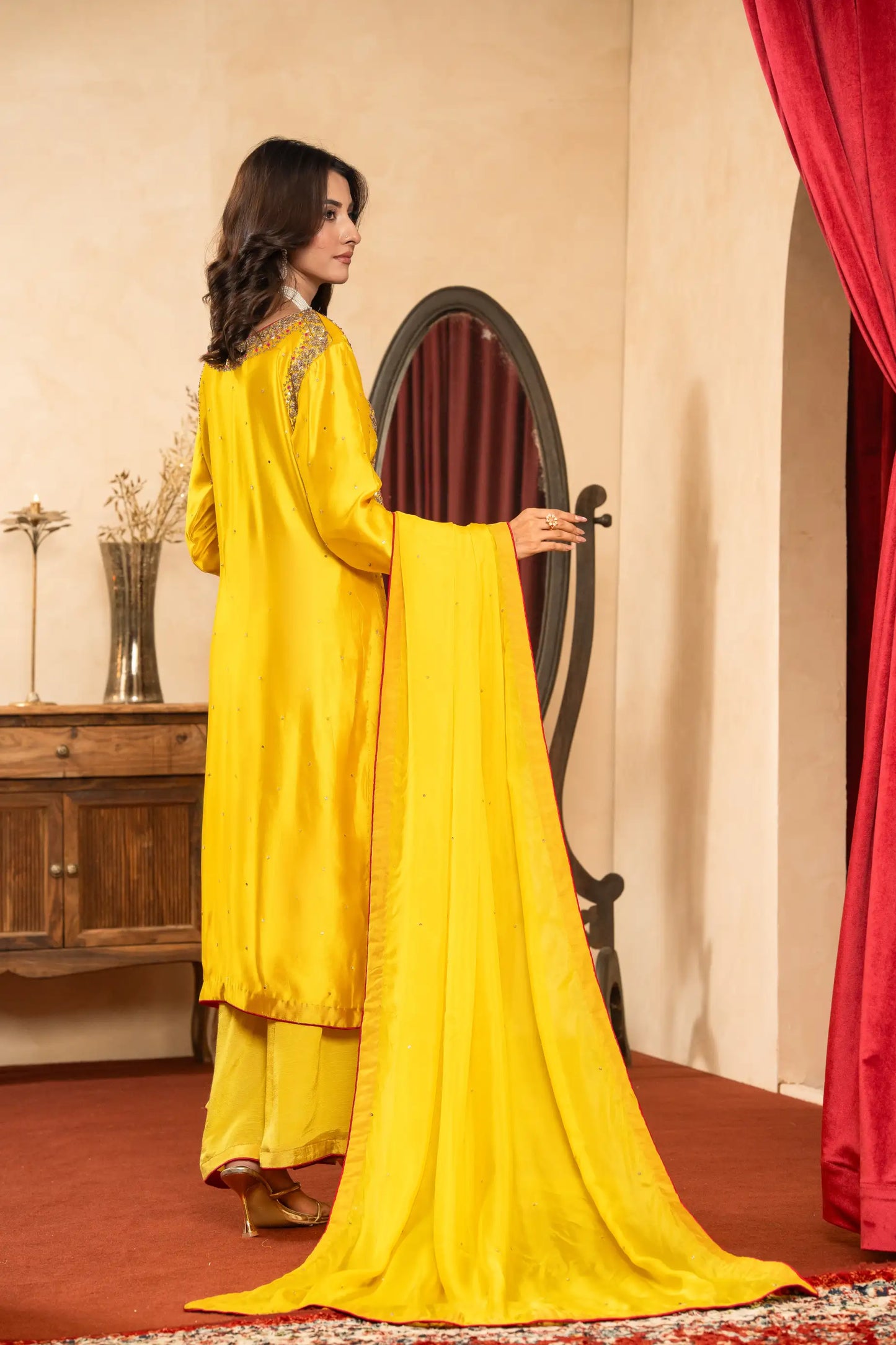 Amna Khurram D-02 Handmade Silk Collection 25