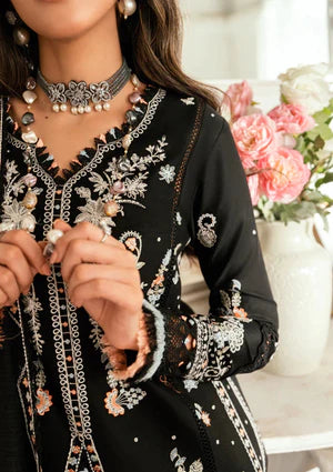 Qalamkar SB#03 Misha Lawn Luxury Eid Edit 25 (Unstitched)