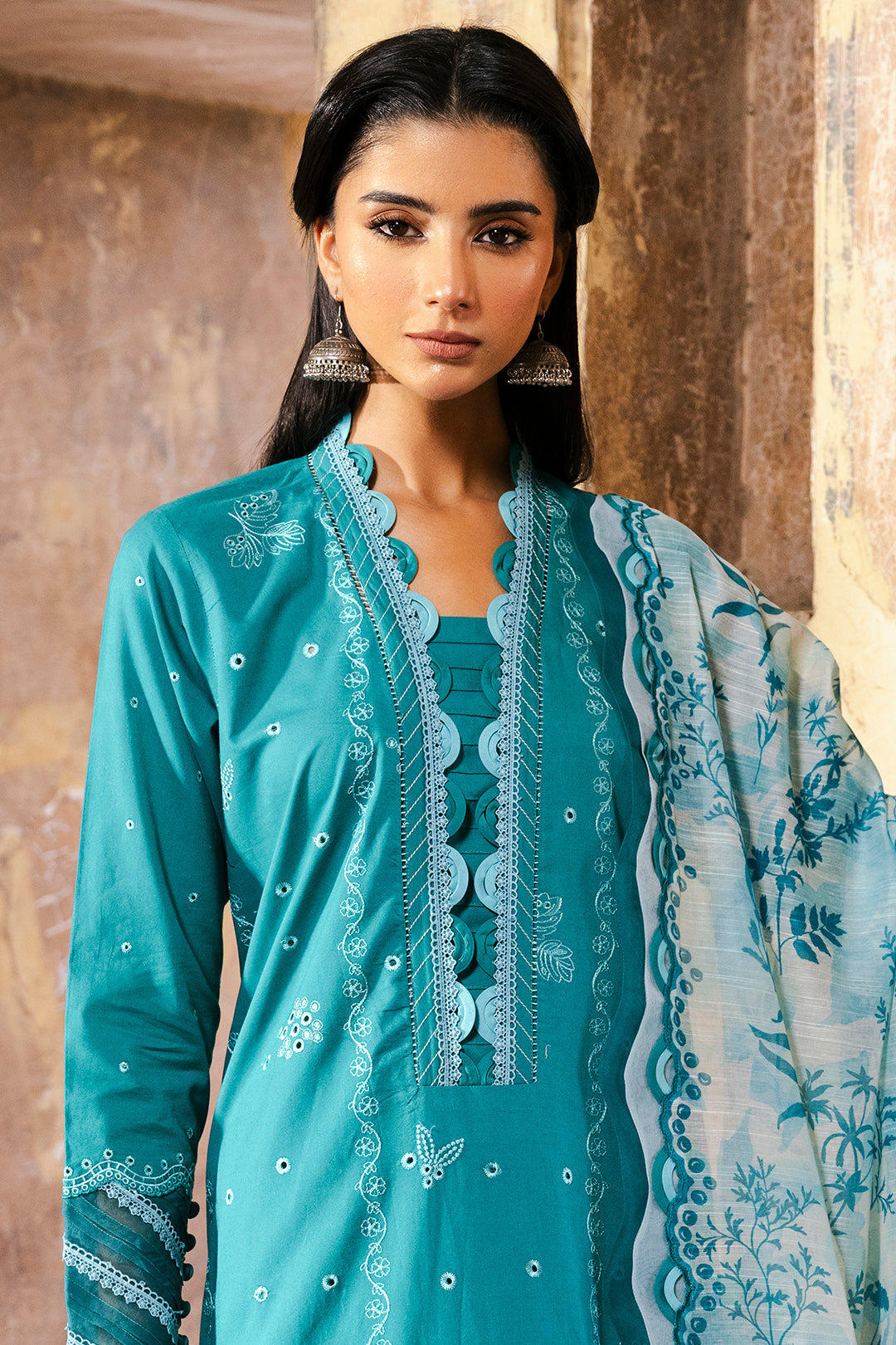 Zellbury WUS25E30823 Chikankari Collection 25'